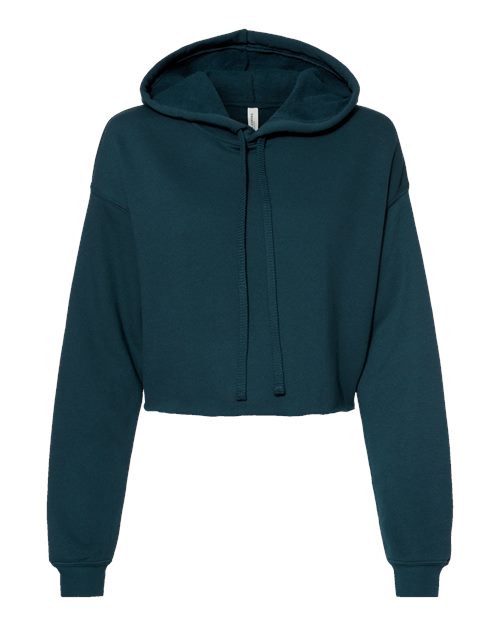 Ladies Cropped Hooded Sweatshirt