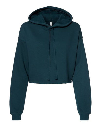 Ladies Cropped Hooded Sweatshirt