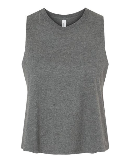 Ladies Racerback Cropped Tank