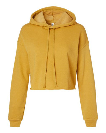 Ladies Cropped Hooded Sweatshirt