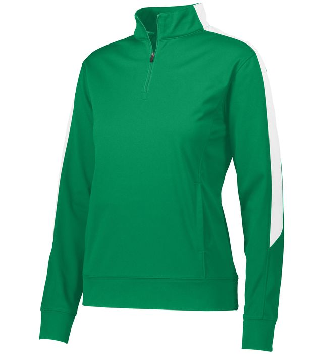 Ladies Medalist Tricot 1/4 Zip Pullover