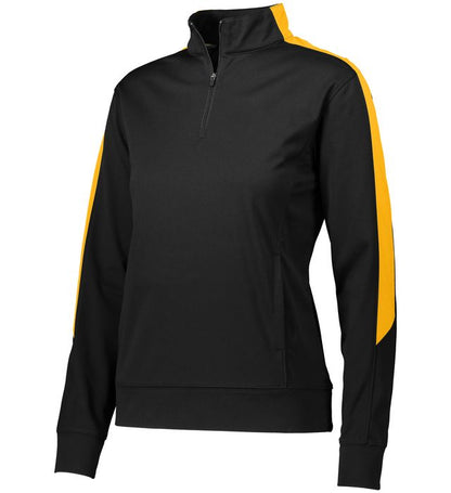 Ladies Medalist Tricot 1/4 Zip Pullover