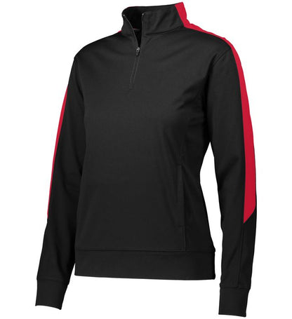 Ladies Medalist Tricot 1/4 Zip Pullover