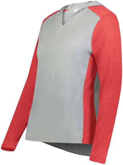 Ladies Vintage GameDay Hooded Long Slv T