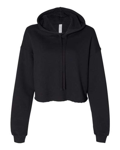 Ladies Cropped Hooded Sweatshirt