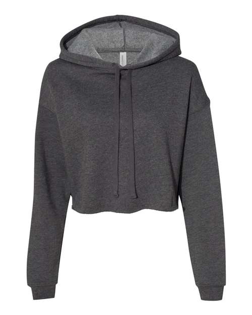 Ladies Cropped Hooded Sweatshirt