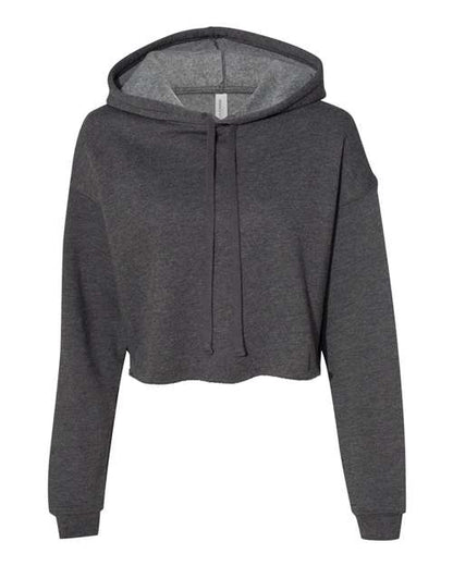Ladies Cropped Hooded Sweatshirt