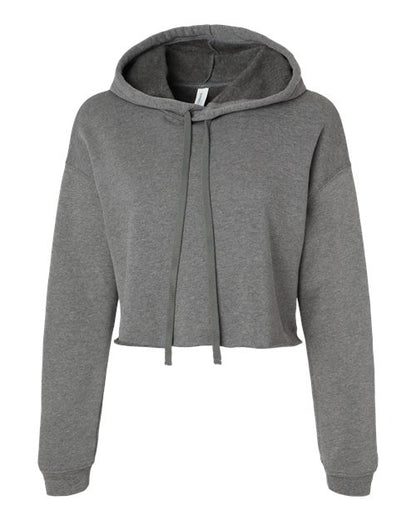 Ladies Cropped Hooded Sweatshirt