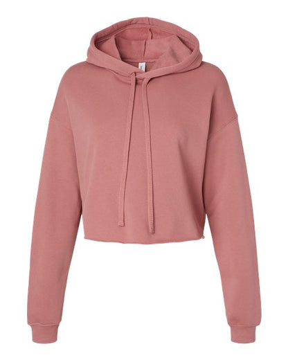 Ladies Cropped Hooded Sweatshirt