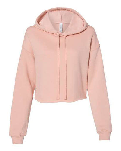 Ladies Cropped Hooded Sweatshirt