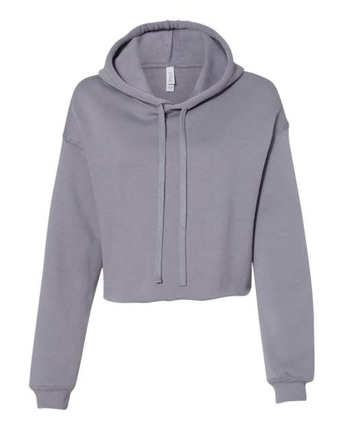 Ladies Cropped Hooded Sweatshirt
