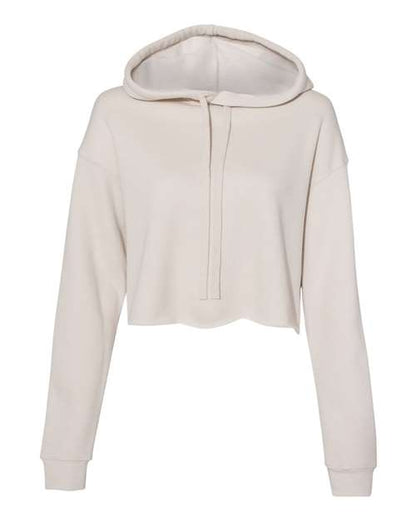 Ladies Cropped Hooded Sweatshirt