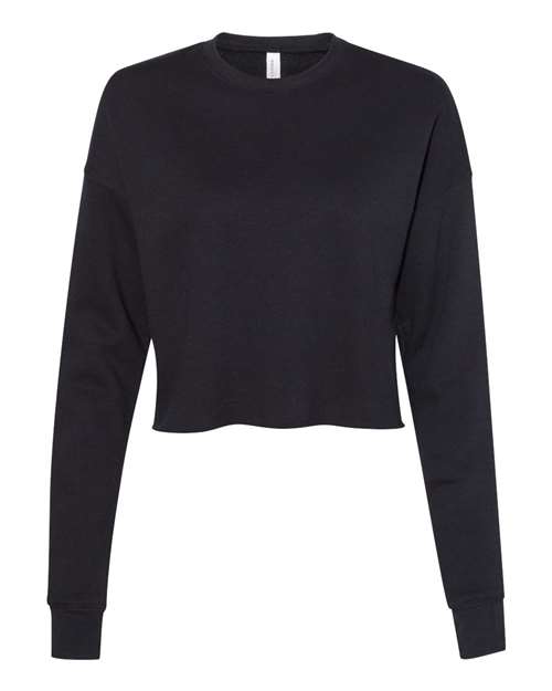 Ladies Cropped  Crewneck Sweatshirt