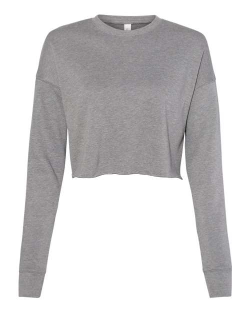 Ladies Cropped  Crewneck Sweatshirt