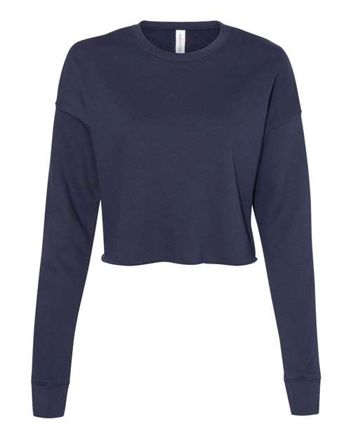 Ladies Cropped  Crewneck Sweatshirt