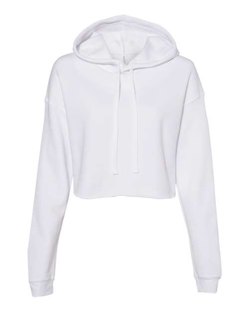 Ladies Cropped Hooded Sweatshirt