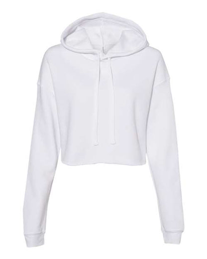 Ladies Cropped Hooded Sweatshirt