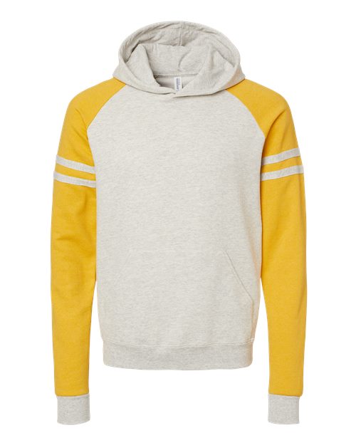 Varsity Colorblock Raglan Hooded Sweatshirt