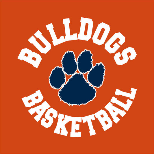 Basketball Embroidery Design Template 05