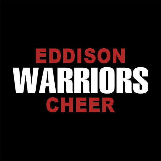 Cheer Embroidery Design Template 04