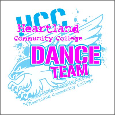 Dance/Poms Design Template 21