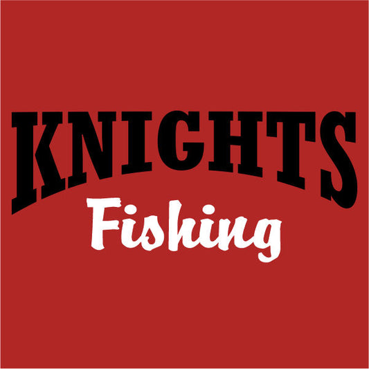 Fishing Embroidery Design Template 02