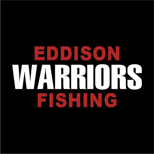 Fishing Embroidery Design Template 04