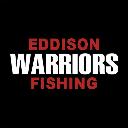 Fishing Embroidery Design Template 04