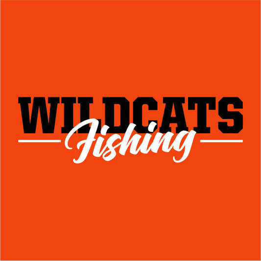 Fishing Embroidery Design Template 07