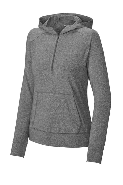Ladies Stretch 1/2 Zip Hoodie