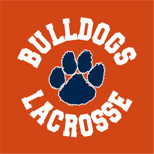 Lacrosse Embroidery Design Template 05