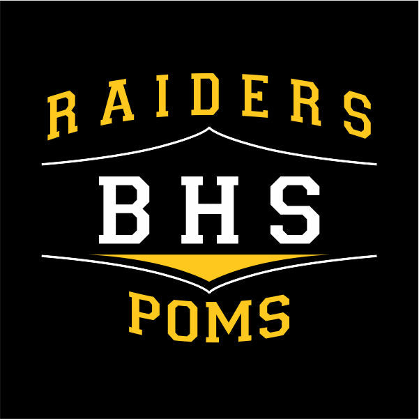 Poms Embroidery Design Template 06