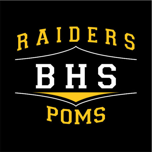 Poms Embroidery Design Template 06