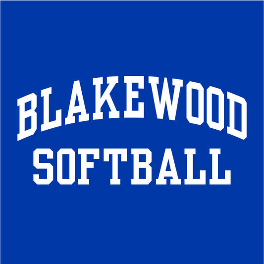 Softball Embroidery Design Template 03