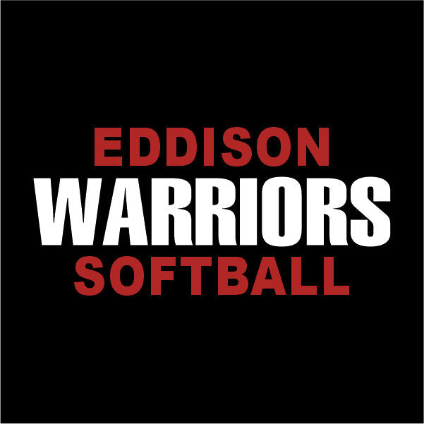 Softball Embroidery Design Template 04