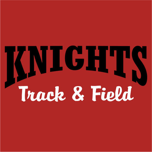 Track & Field Embroidery Design Template 02