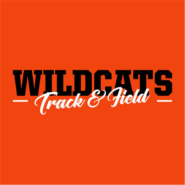 Track & Field Embroidery Design Template 07