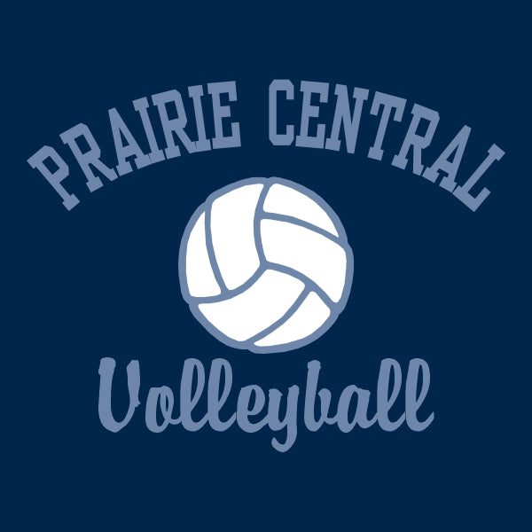 Volleyball Embroidery Design Template 01