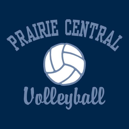 Volleyball Embroidery Design Template 01