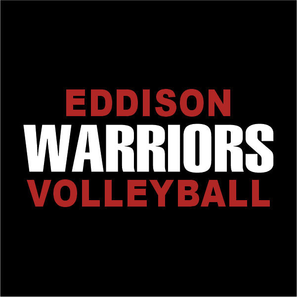 Volleyball Embroidery Design Template 04