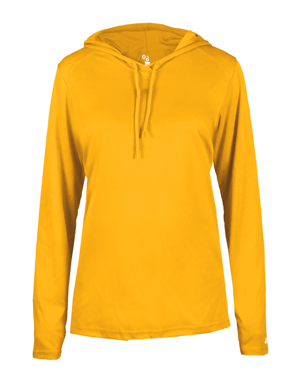 Ladies B-Core Long Slv Hooded T