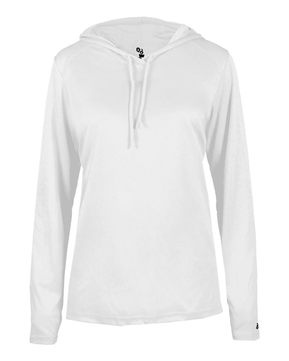 Ladies B-Core Long Slv Hooded T