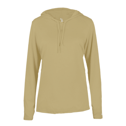 Ladies B-Core Long Slv Hooded T
