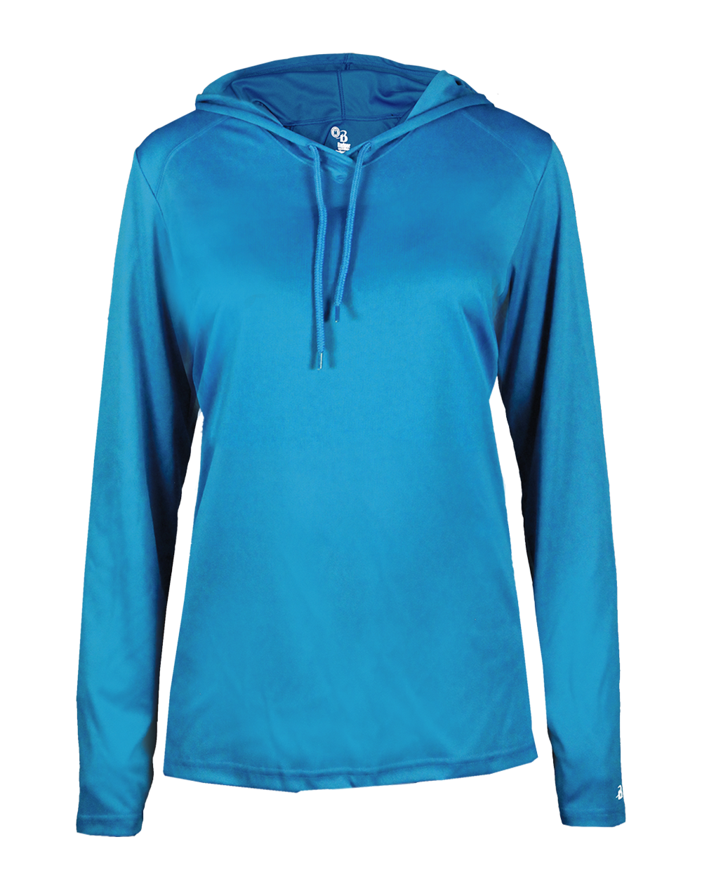 Ladies B-Core Long Slv Hooded T