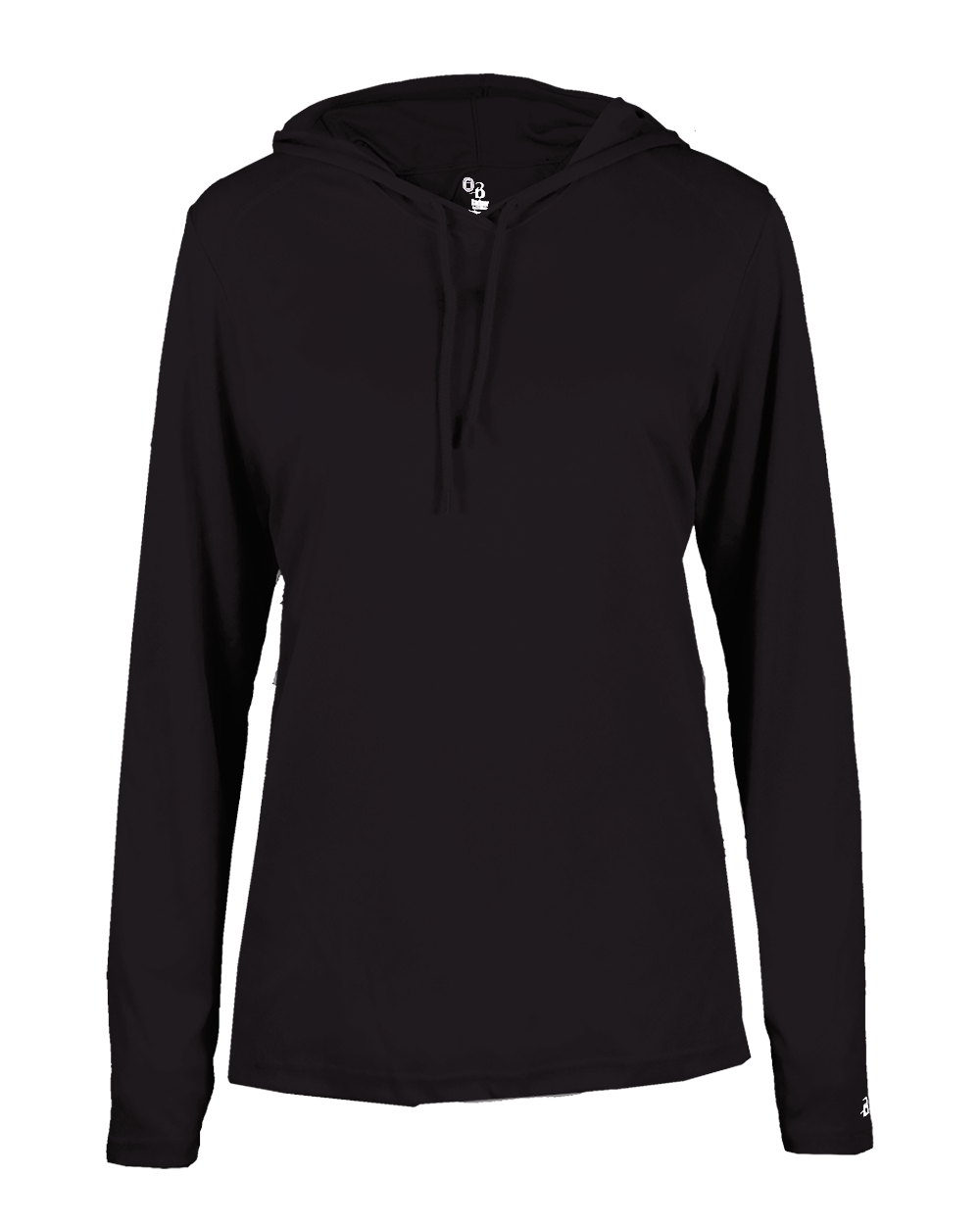 Ladies B-Core Long Slv Hooded T